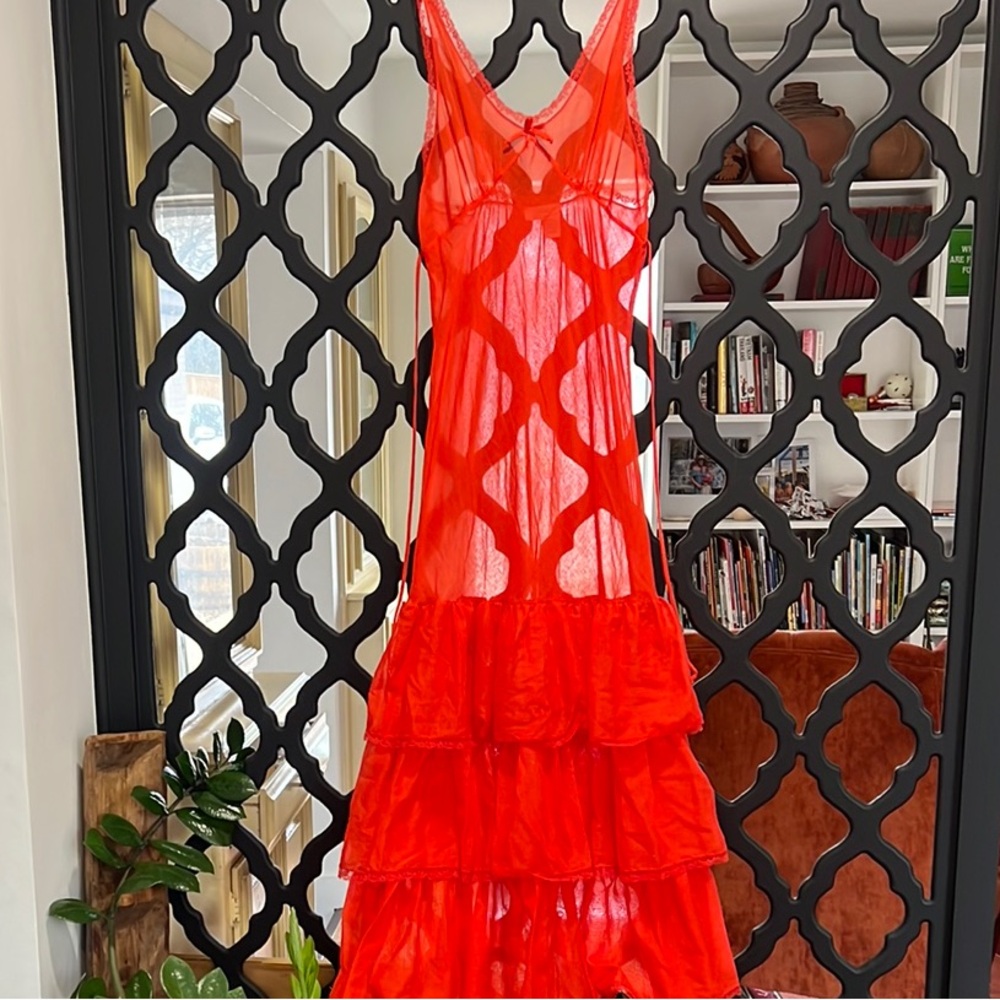 Vintage Character Neiman Marcus Lingerie Slip Dress